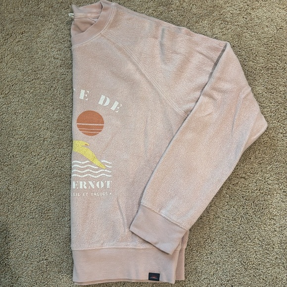Faherty Excellent Condition Pink Graphic Sweatshirt Size Small - Picture 5 of 6